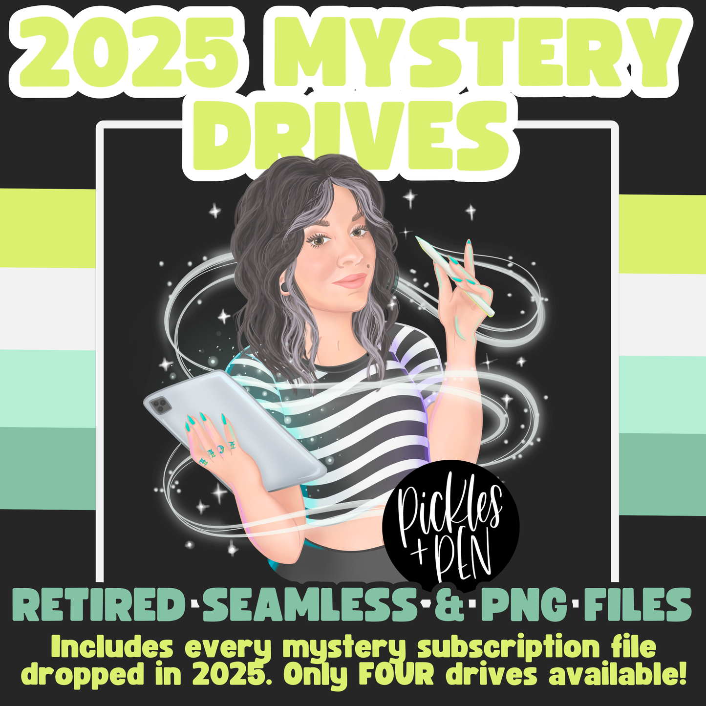 2025 Mystery Subscription File Drives (ALL SMLSS & PNG) - [ONLY 4 AVAILABLE]