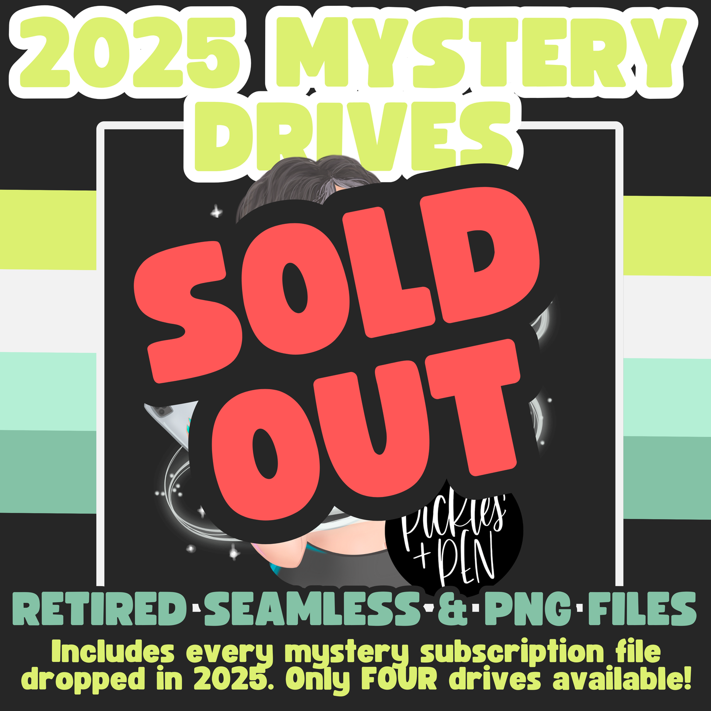 2025 Mystery Subscription File Drives (ALL SMLSS & PNG) - [ONLY 4 AVAILABLE]
