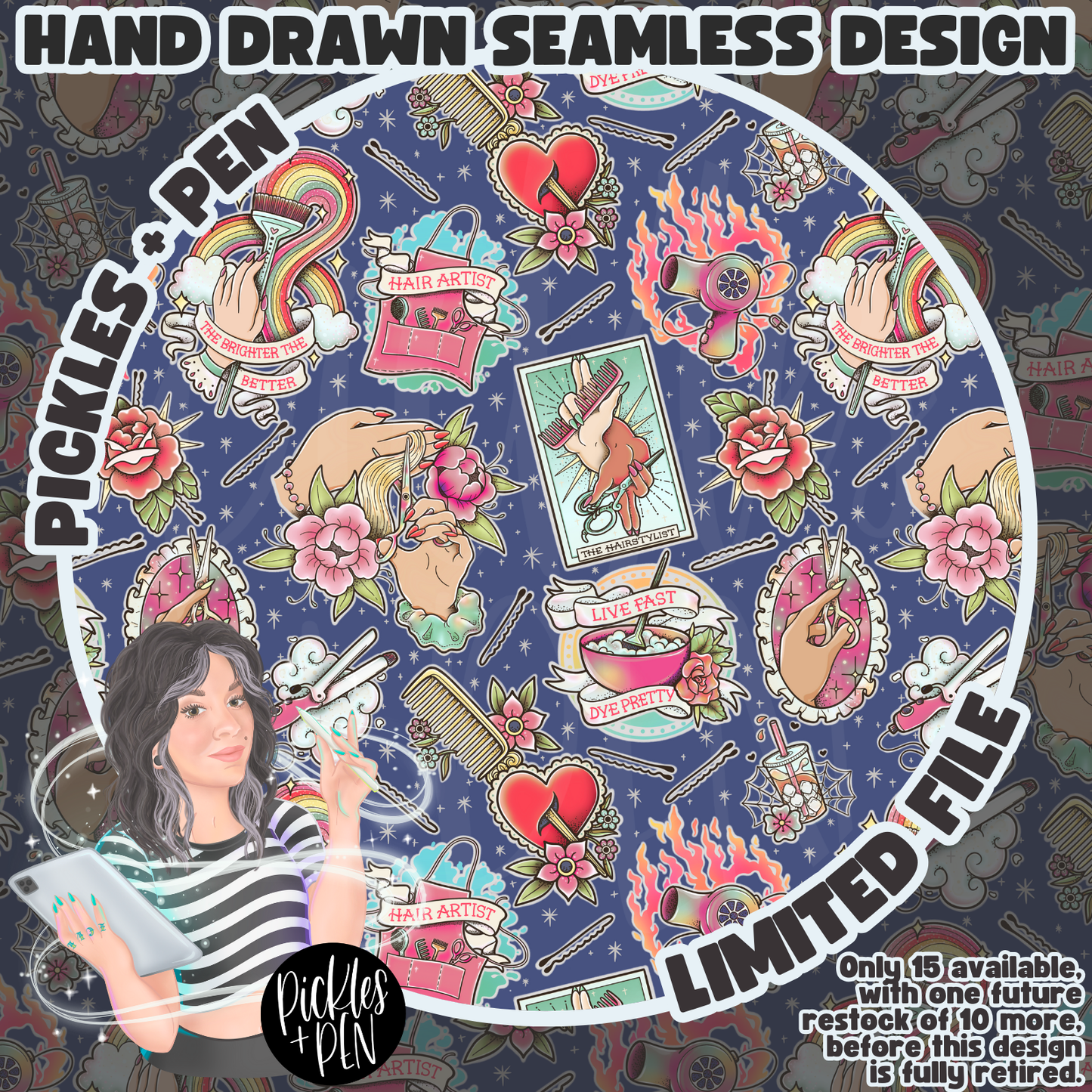 HAIRSTYLIST: Tattoo Flash Career Series SMLSS [LIMITED]