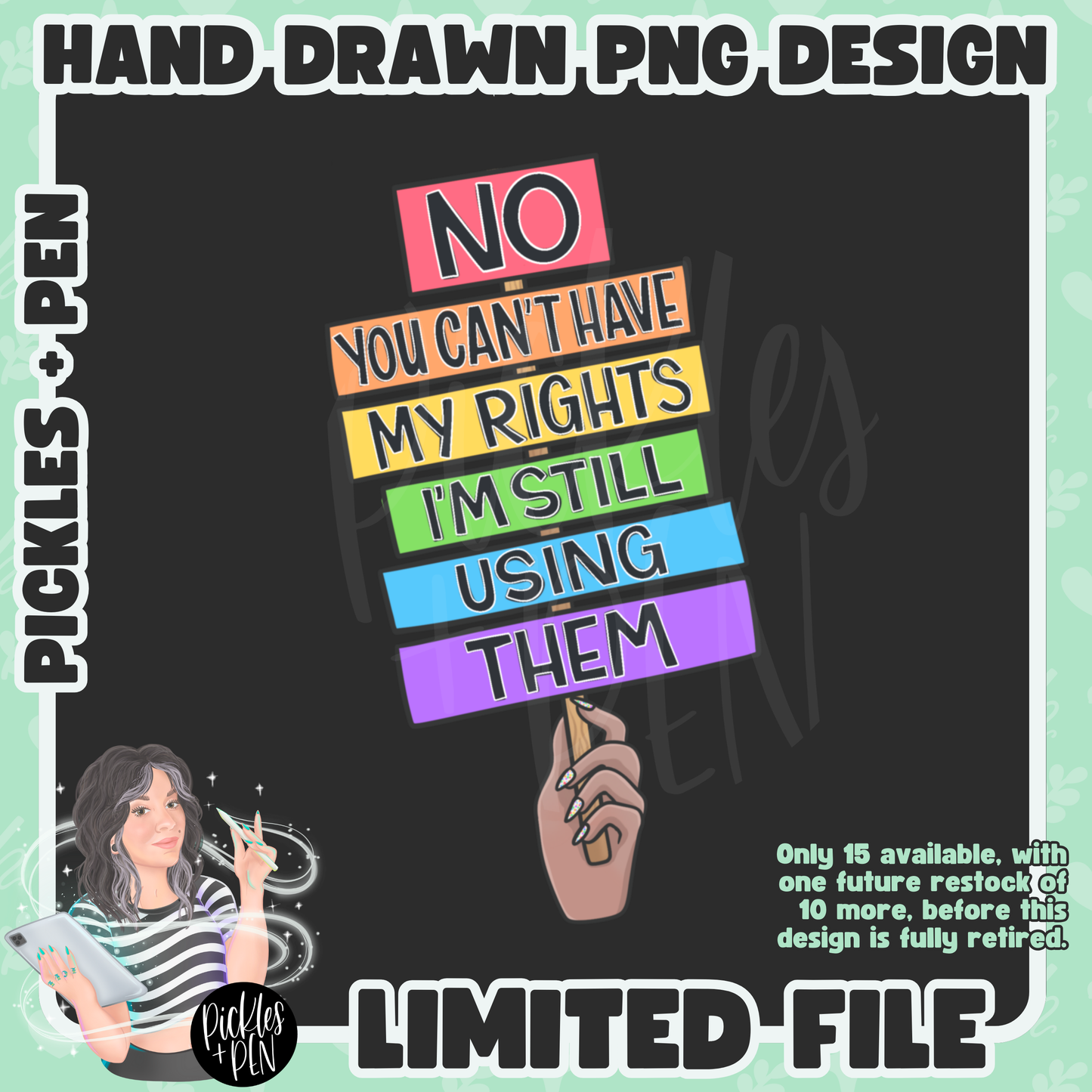 Pride Protest PNGs [LIMITED]