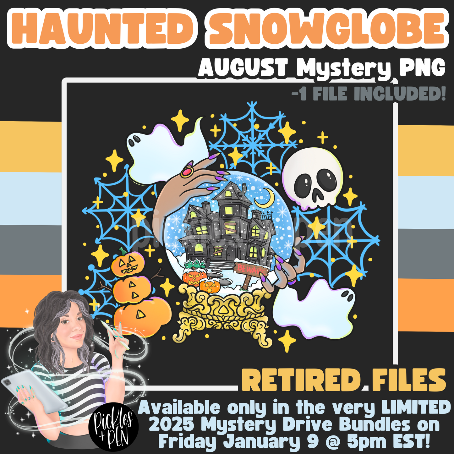 2025 Mystery Subscription File Drives (ALL SMLSS & PNG) - [ONLY 4 AVAILABLE]