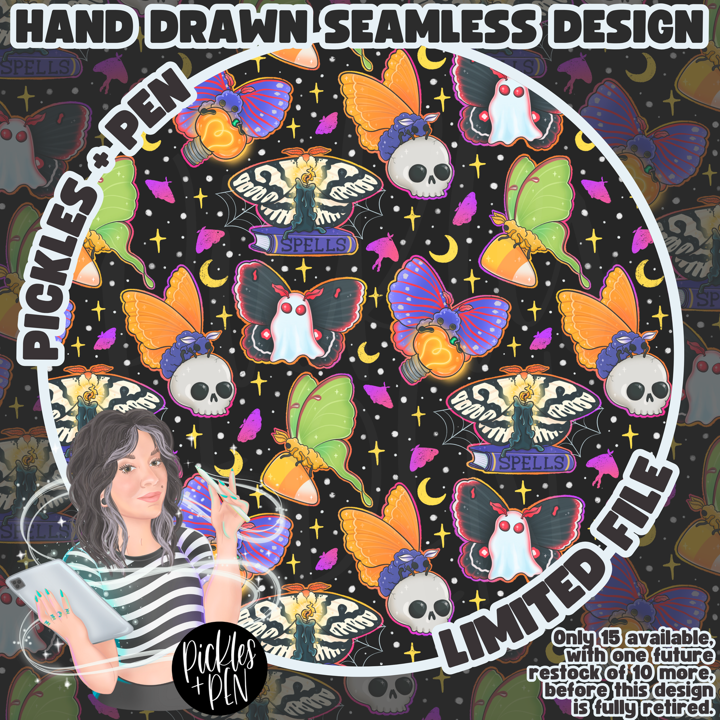 Halloween Moths SMLSS [LIMITED]