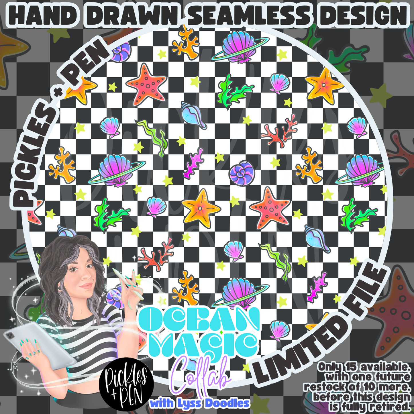 Sea Checkerboard SMLSS [LIMITED]