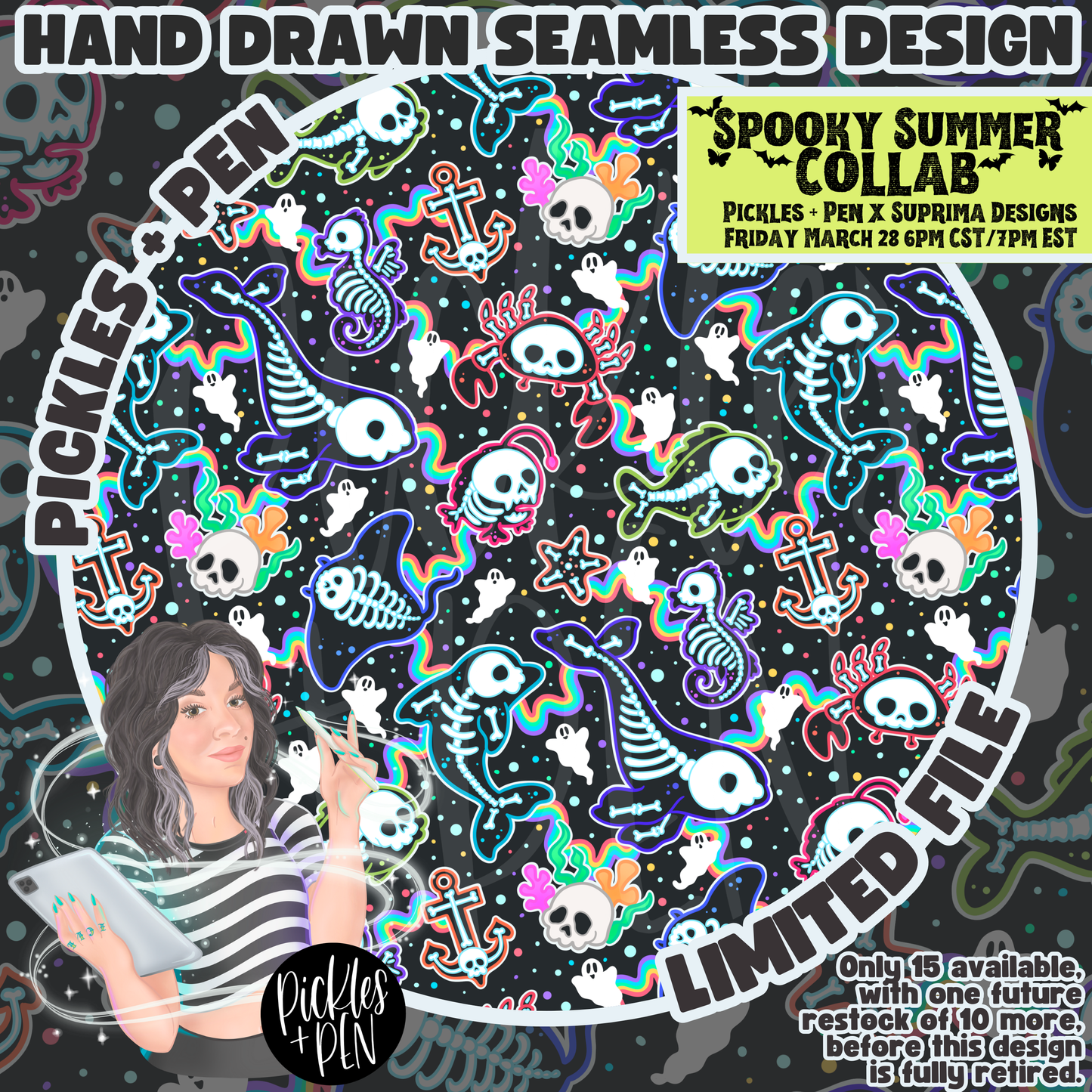 REPS ONLY Skelly Fish SMLSS [LIMITED]