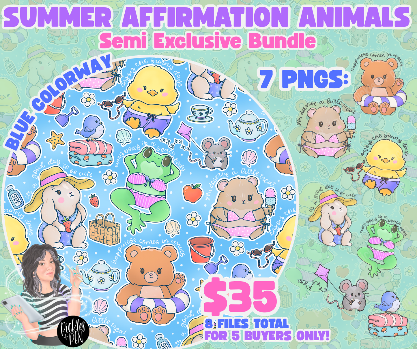 Summer Affirmations Semi Exclusive BUNDLE [ONLY A FEW LEFT]