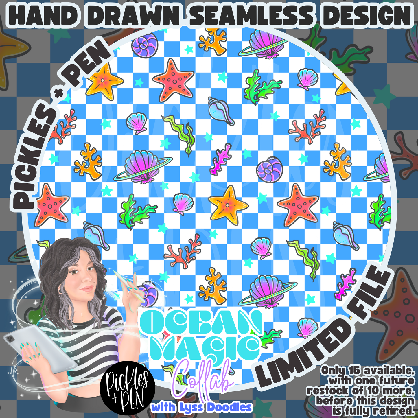 Sea Checkerboard SMLSS [LIMITED]