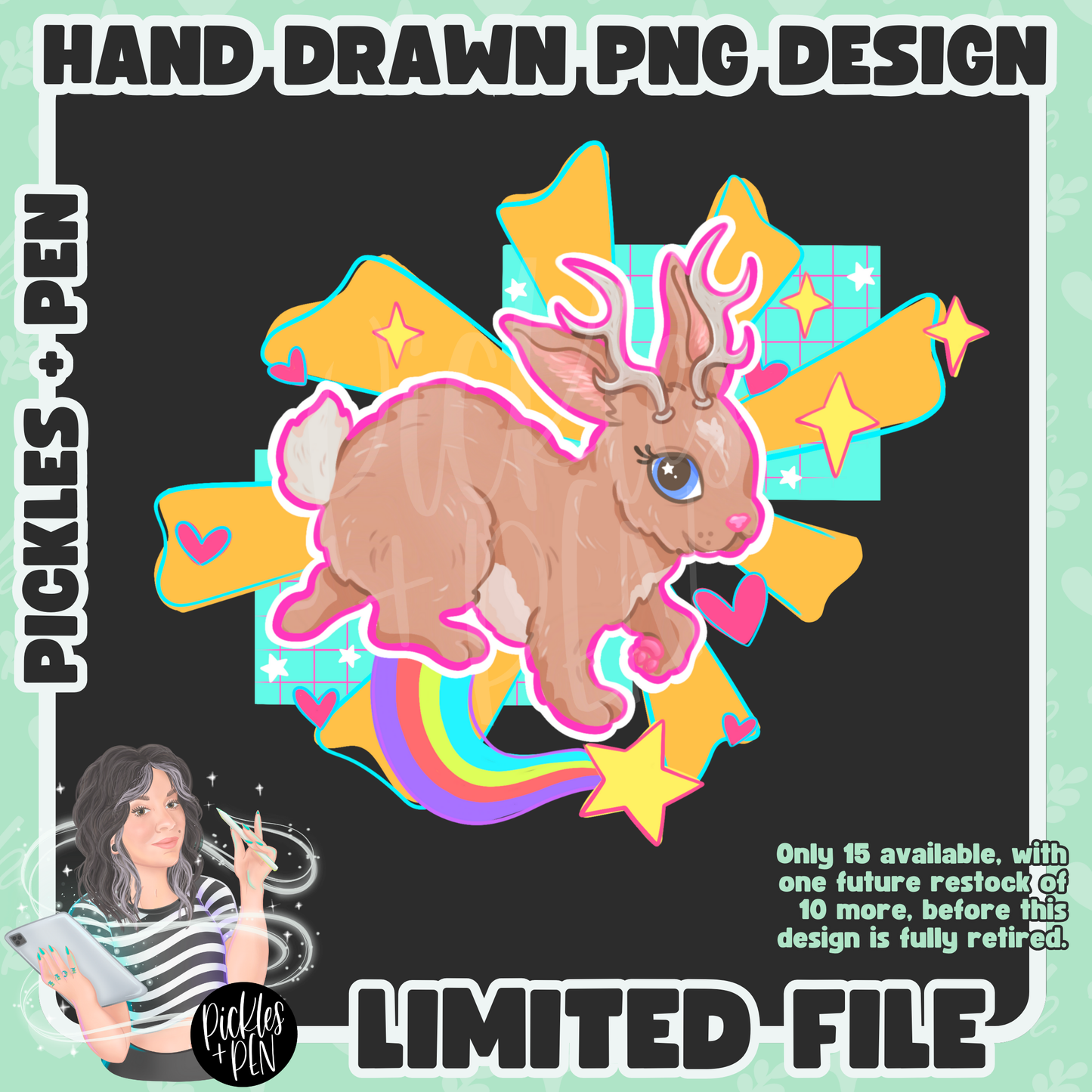 BRIGHT Cute Cryptids PNGs [LIMITED]