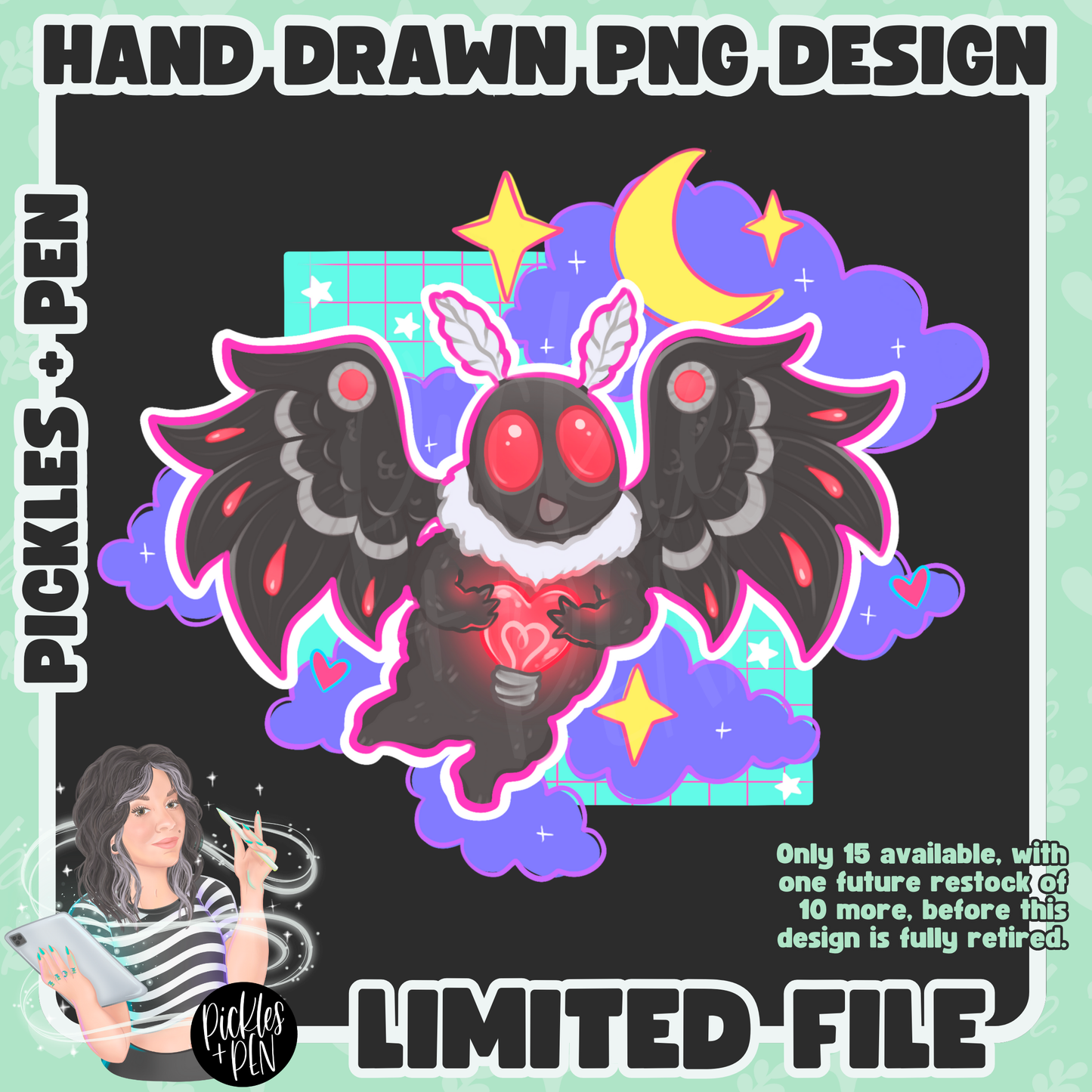 BRIGHT Cute Cryptids PNGs [LIMITED]