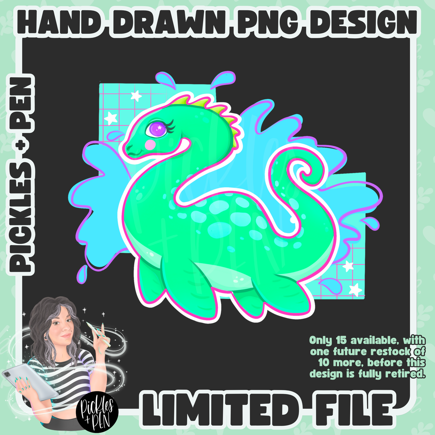 BRIGHT Cute Cryptids PNGs [LIMITED]