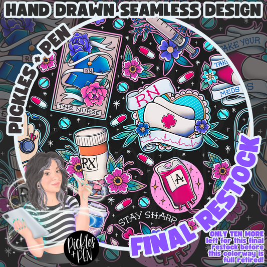 NURSE: Tattoo Flash Career Series SMLSS [LIMITED]