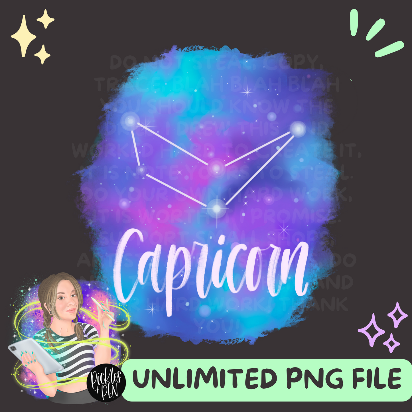 Zodiac Sign Galaxy PNG - [UNLIMITED]