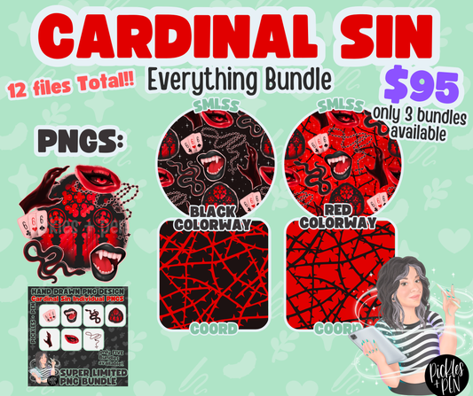 Cardinal Sin EVERYTHING BUNDLE [ONLY THREE]