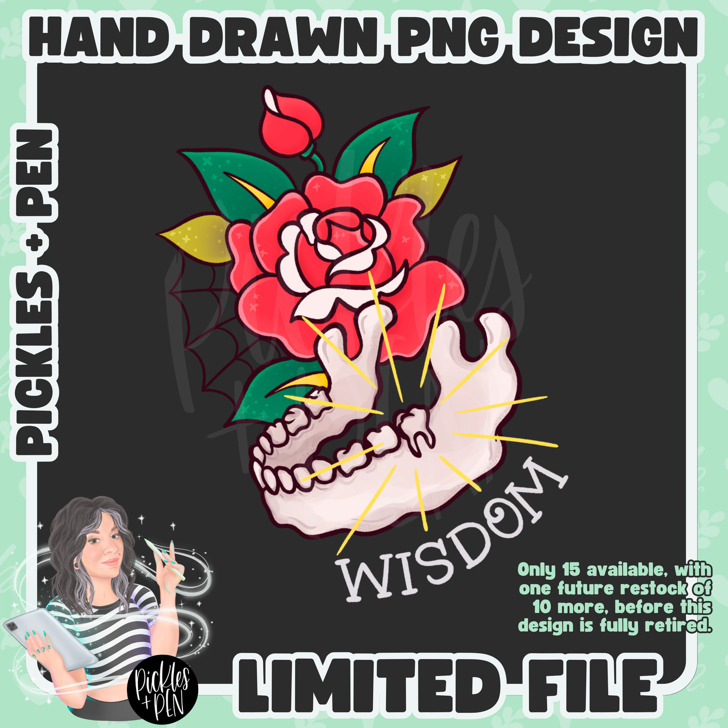 DENTAL Tattoo Flash Career Series PNGs [LIMITED]