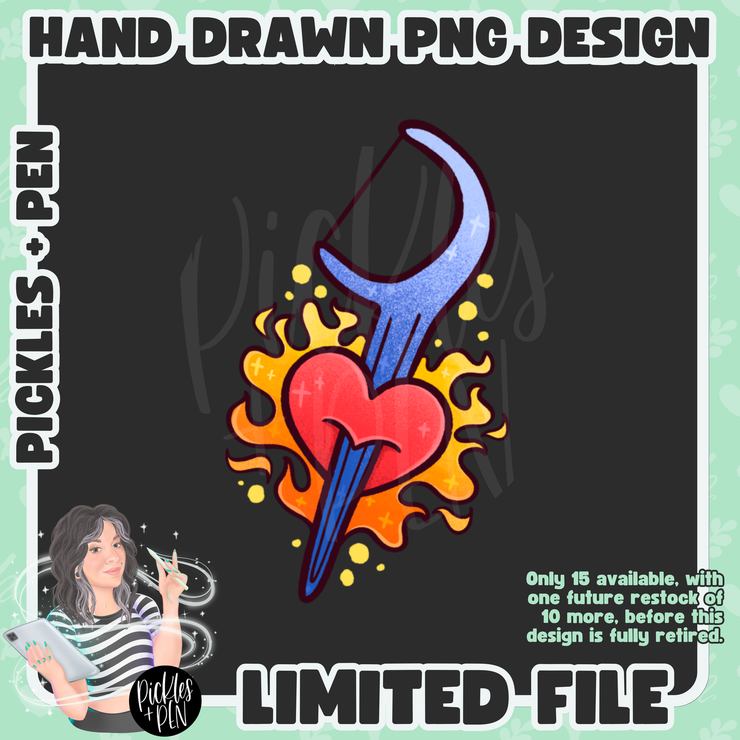 DENTAL Tattoo Flash Career Series PNGs [LIMITED]