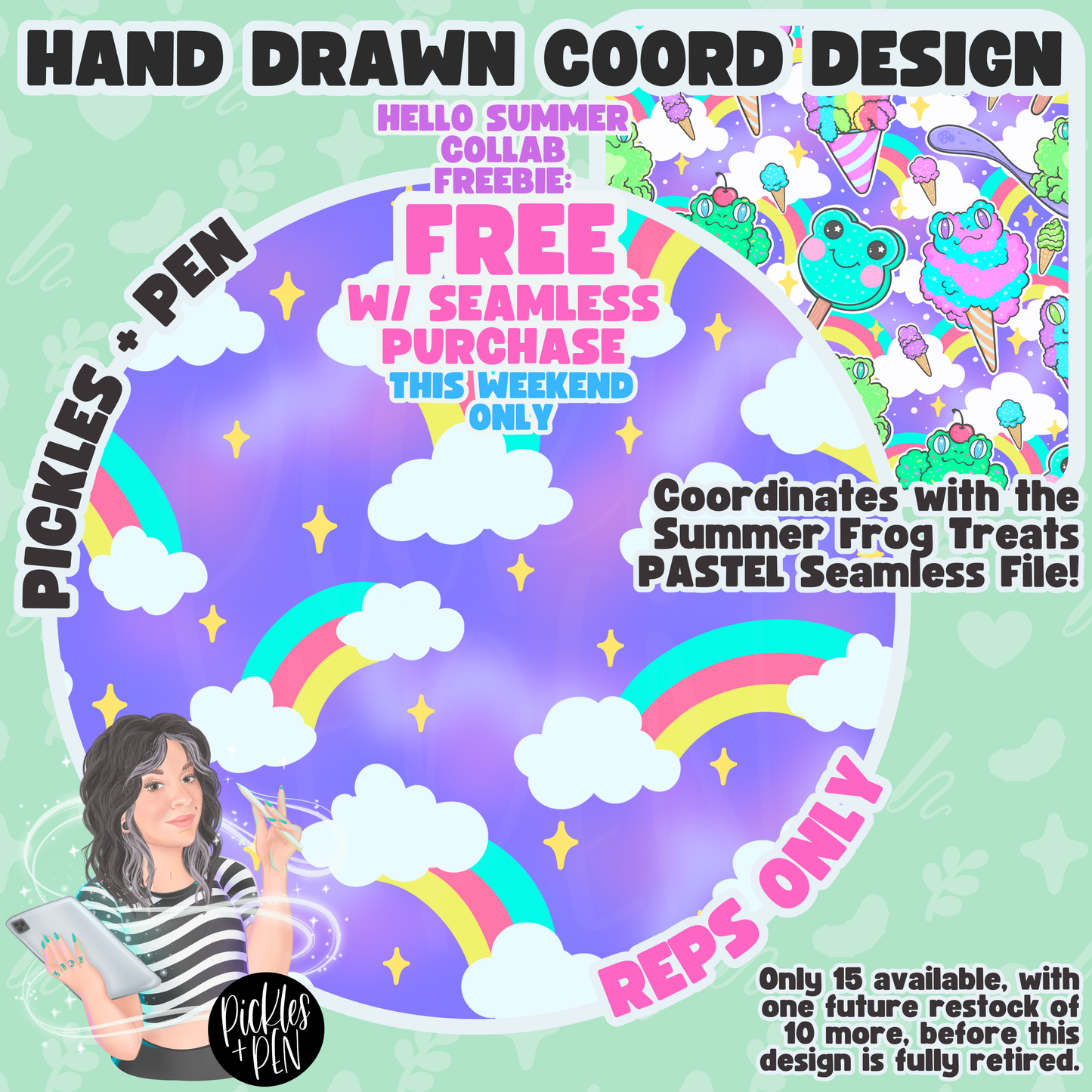 REPS ONLY Summer Frog Treats SMLSS [LIMITED]