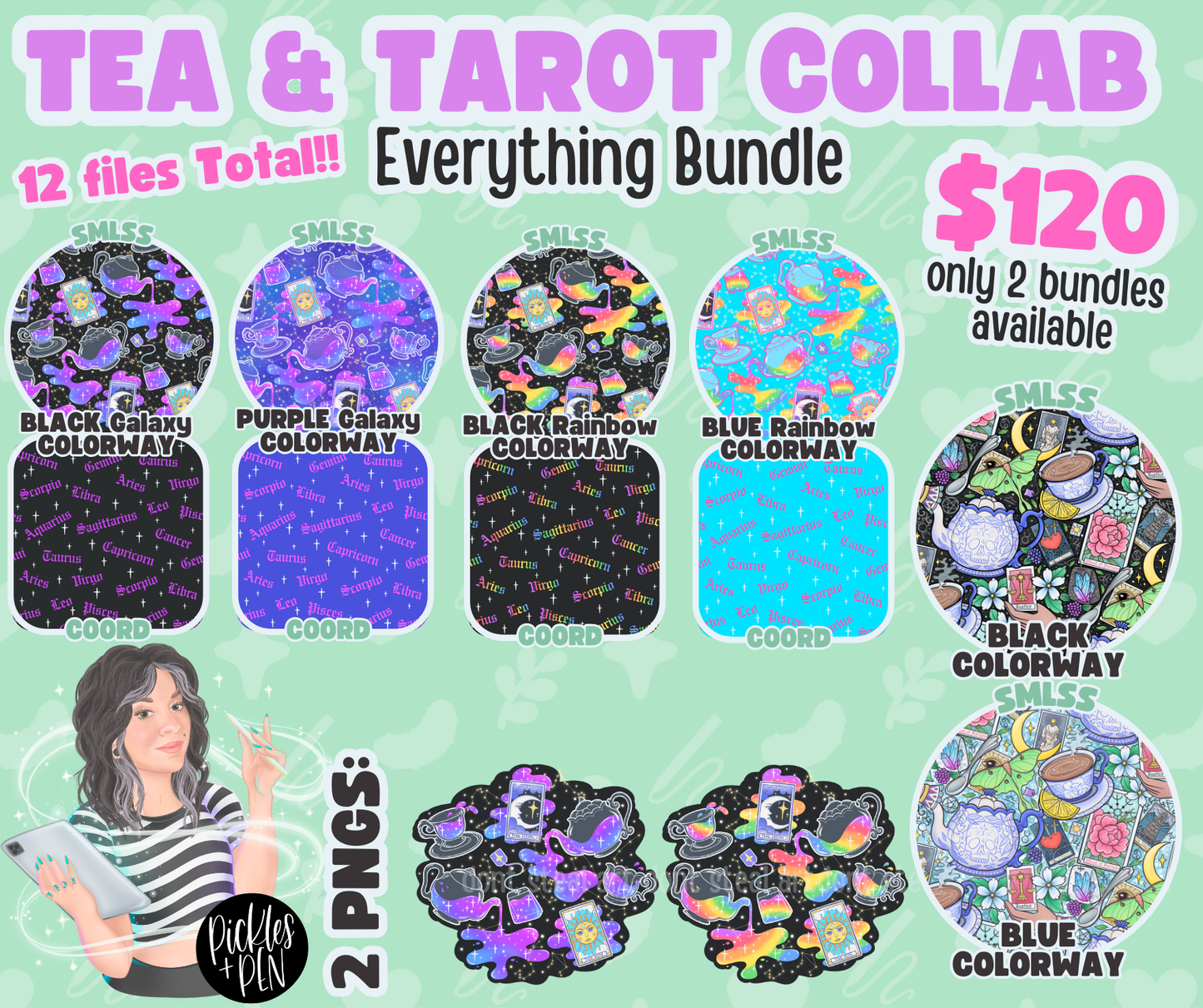 Tea & Tarot COLLAB EVERYTHING BUNDLE [ONLY TWO]