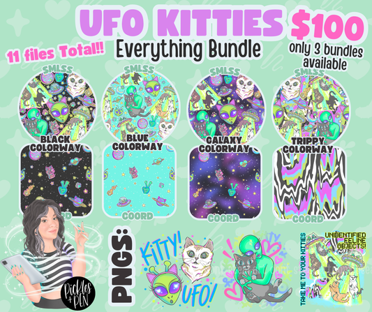 UFO KITTIES EVERYTHING BUNDLE [ONLY THREE]