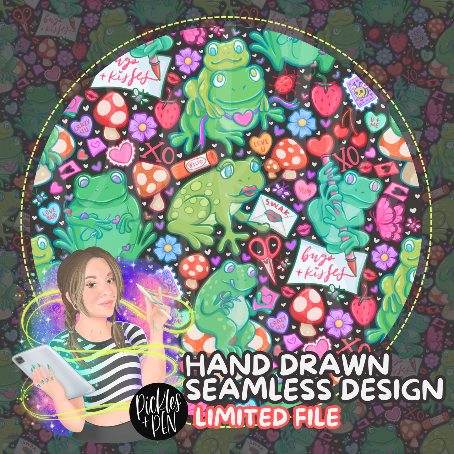 Cottagecore Valentine's Frogs SMLSS [LIMITED]