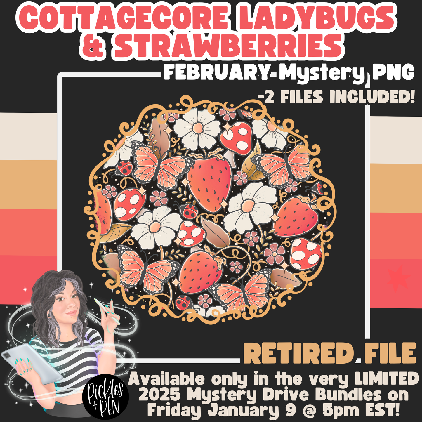 2025 Mystery Subscription File Drives (ALL SMLSS & PNG) - [ONLY 4 AVAILABLE]