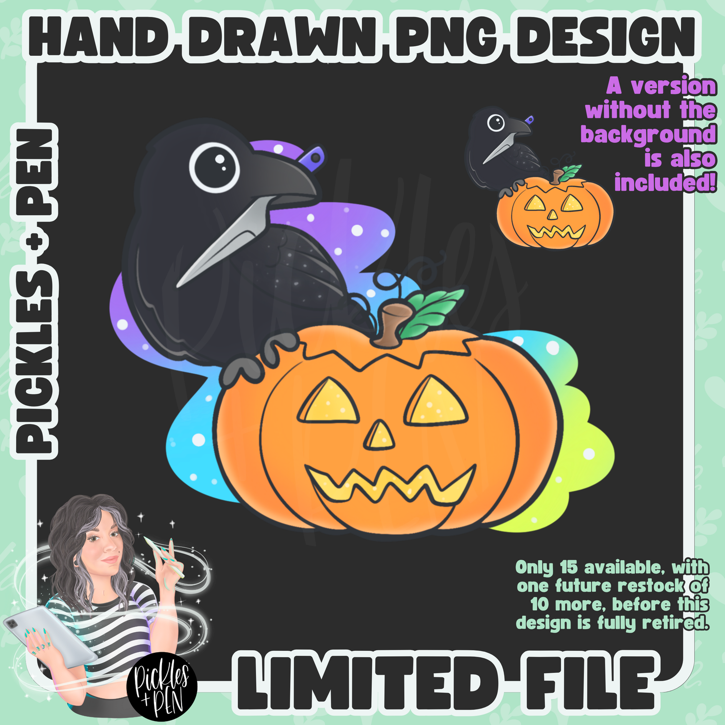 JUST FOR REPS Halloween Crows EVERYTHING BUNDLE [ONLY THREE]