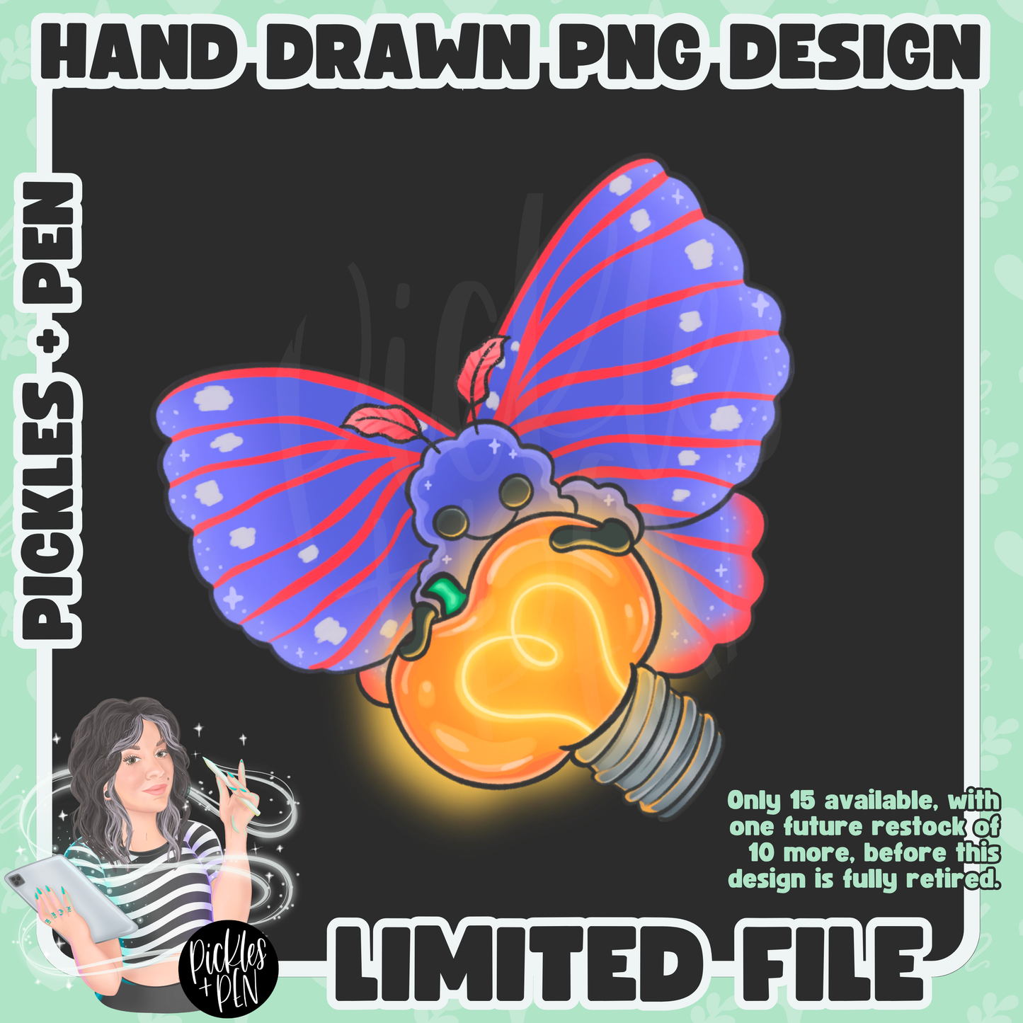 Halloween Moths PNGs [LIMITED]