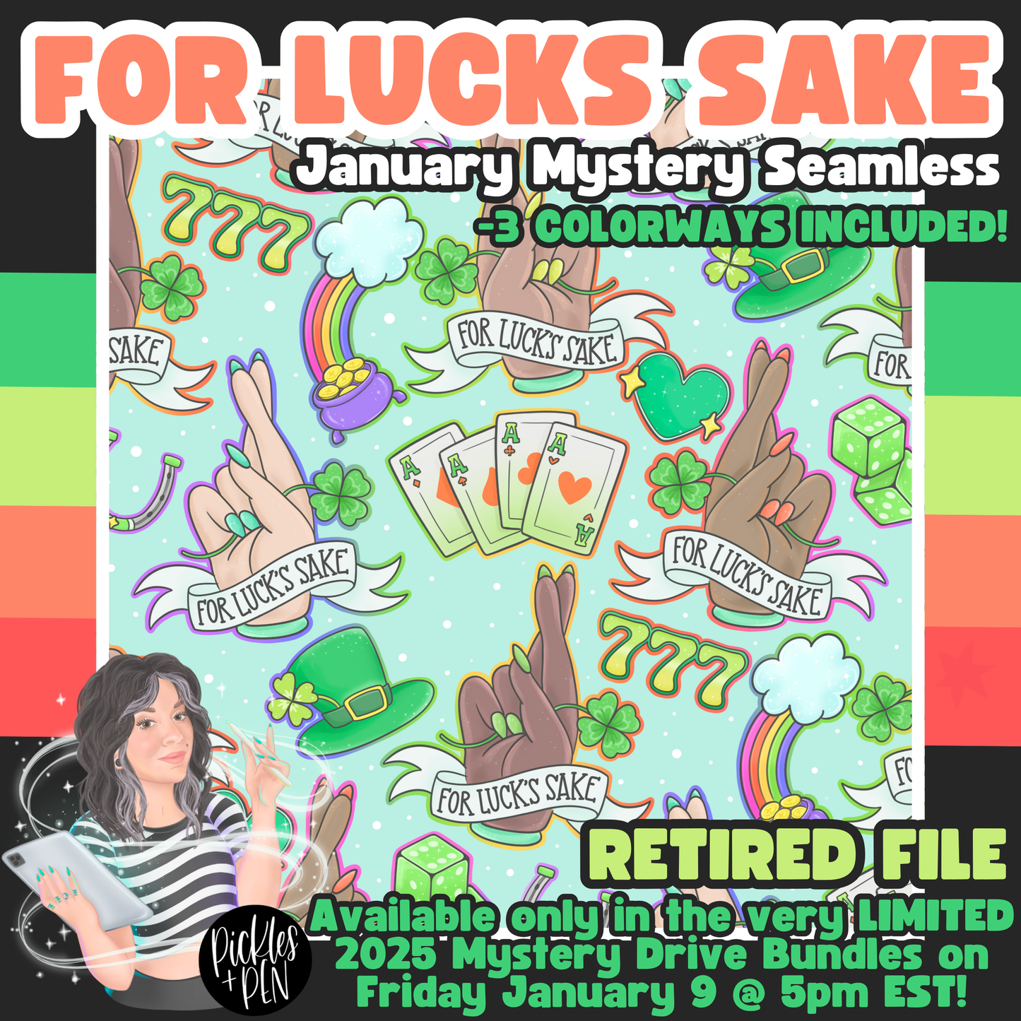 2025 Mystery Subscription File Drives (ALL SMLSS & PNG) - [ONLY 4 AVAILABLE]