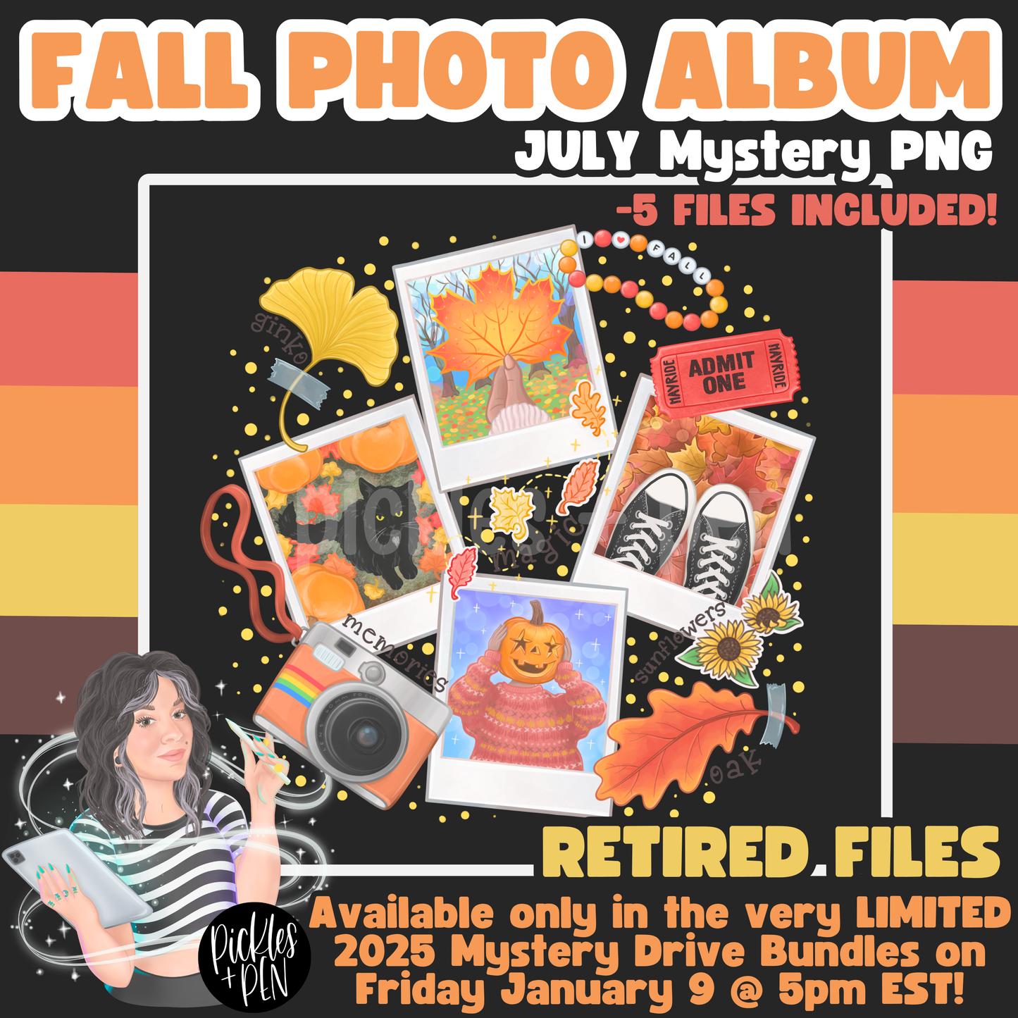 2025 Mystery Subscription File Drives (ALL SMLSS & PNG) - [ONLY 4 AVAILABLE]