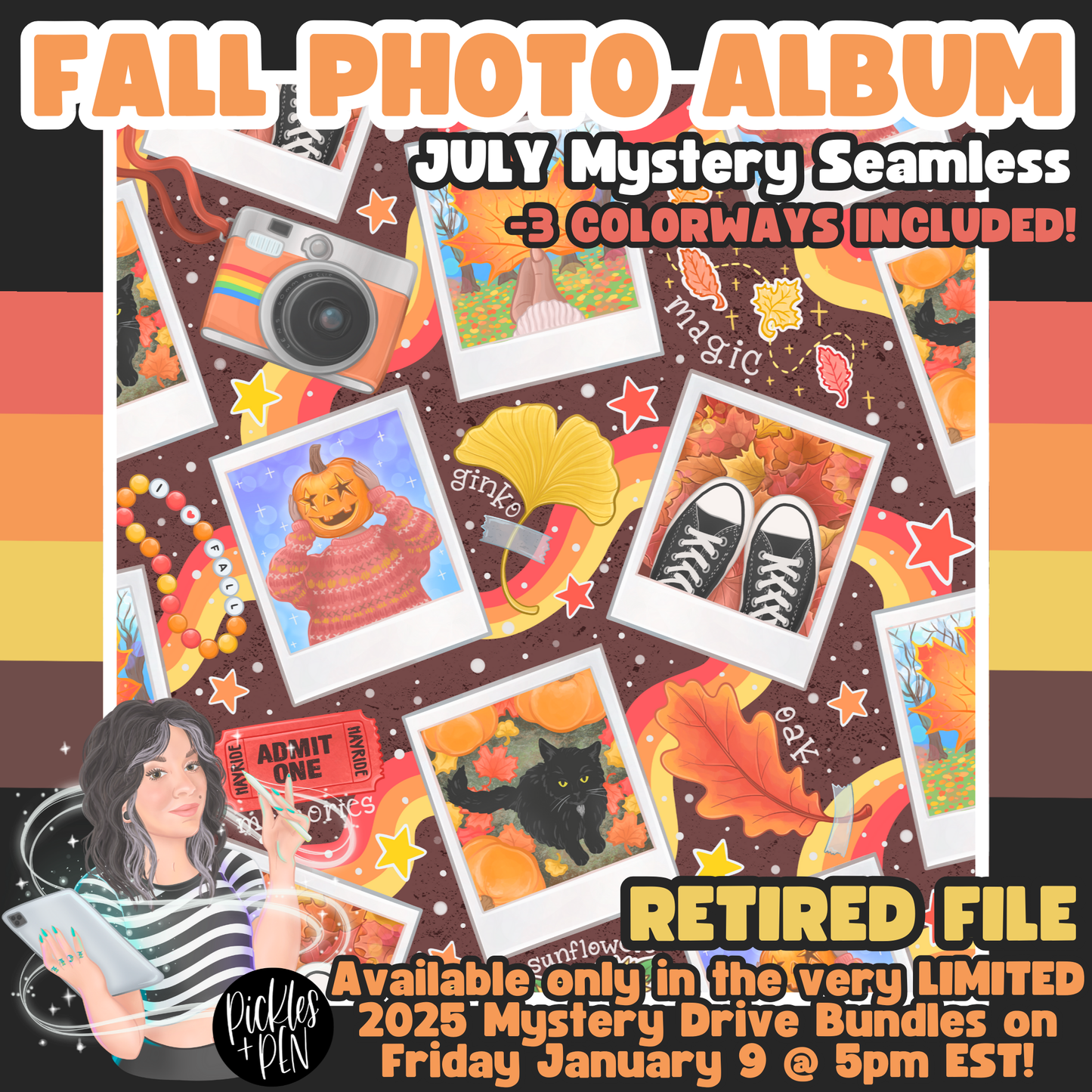 2025 Mystery Subscription File Drives (ALL SMLSS & PNG) - [ONLY 4 AVAILABLE]