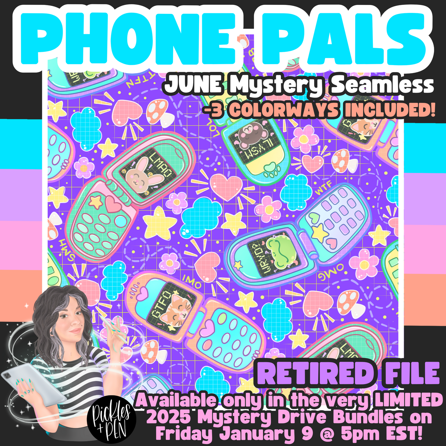 2025 Mystery Subscription File Drives (ALL SMLSS & PNG) - [ONLY 4 AVAILABLE]