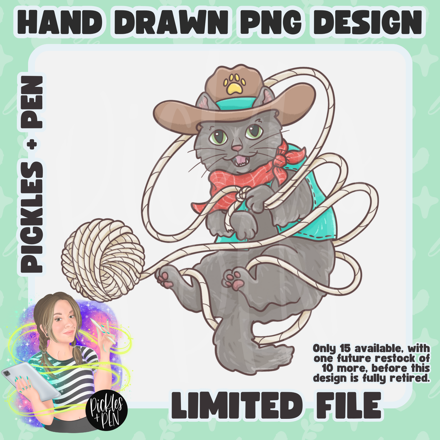 Western Kitties PNGs [LIMITED]