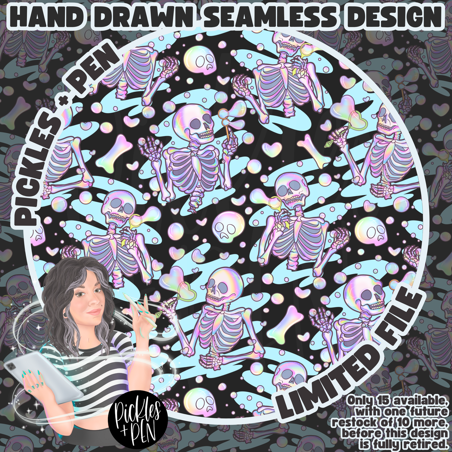 NEW Skelly Bubbles SMLSS [LIMITED]