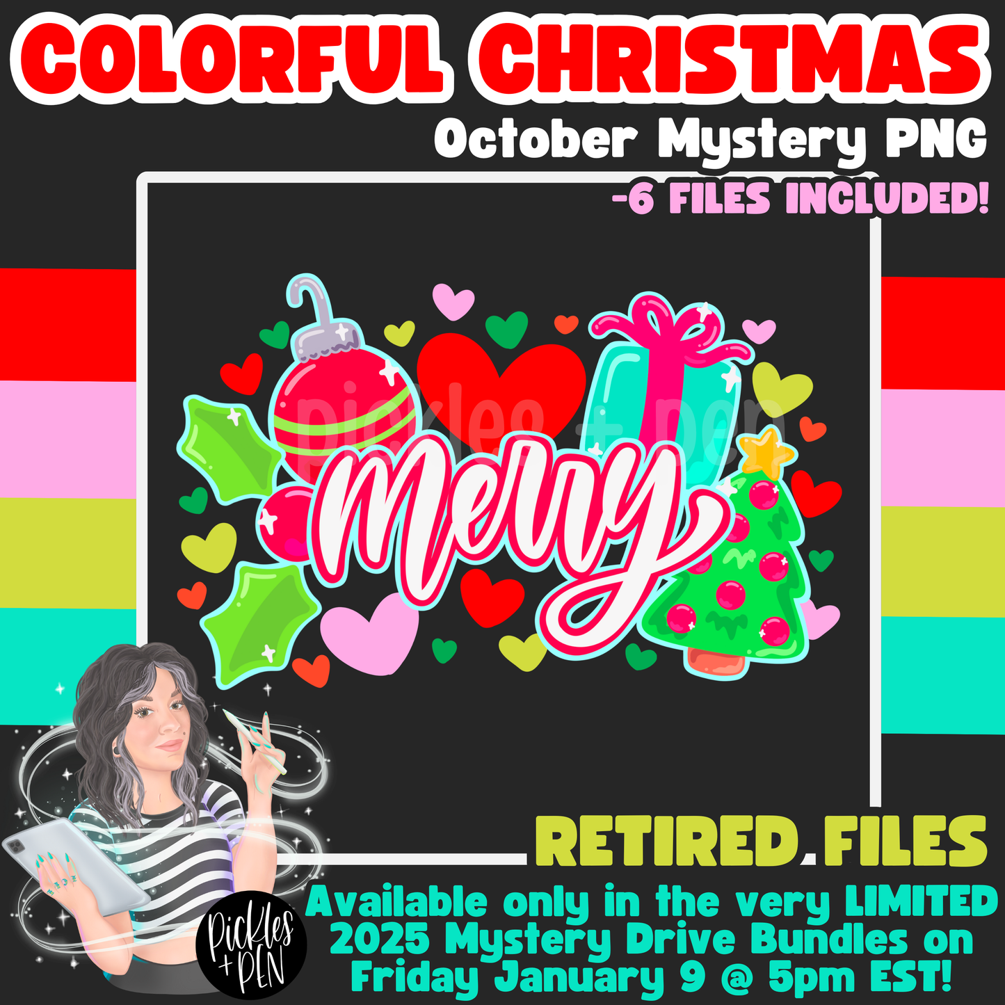 2025 Mystery Subscription File Drives (ALL SMLSS & PNG) - [ONLY 4 AVAILABLE]