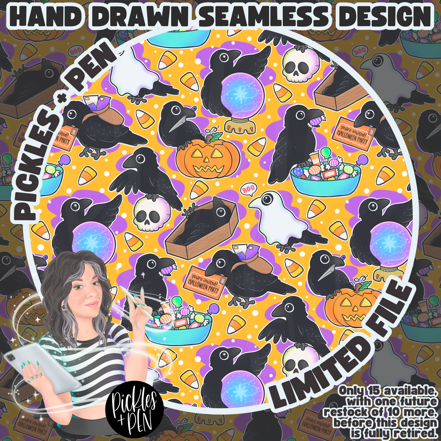 JUST FOR REPS Halloween Crows EVERYTHING BUNDLE [ONLY THREE]
