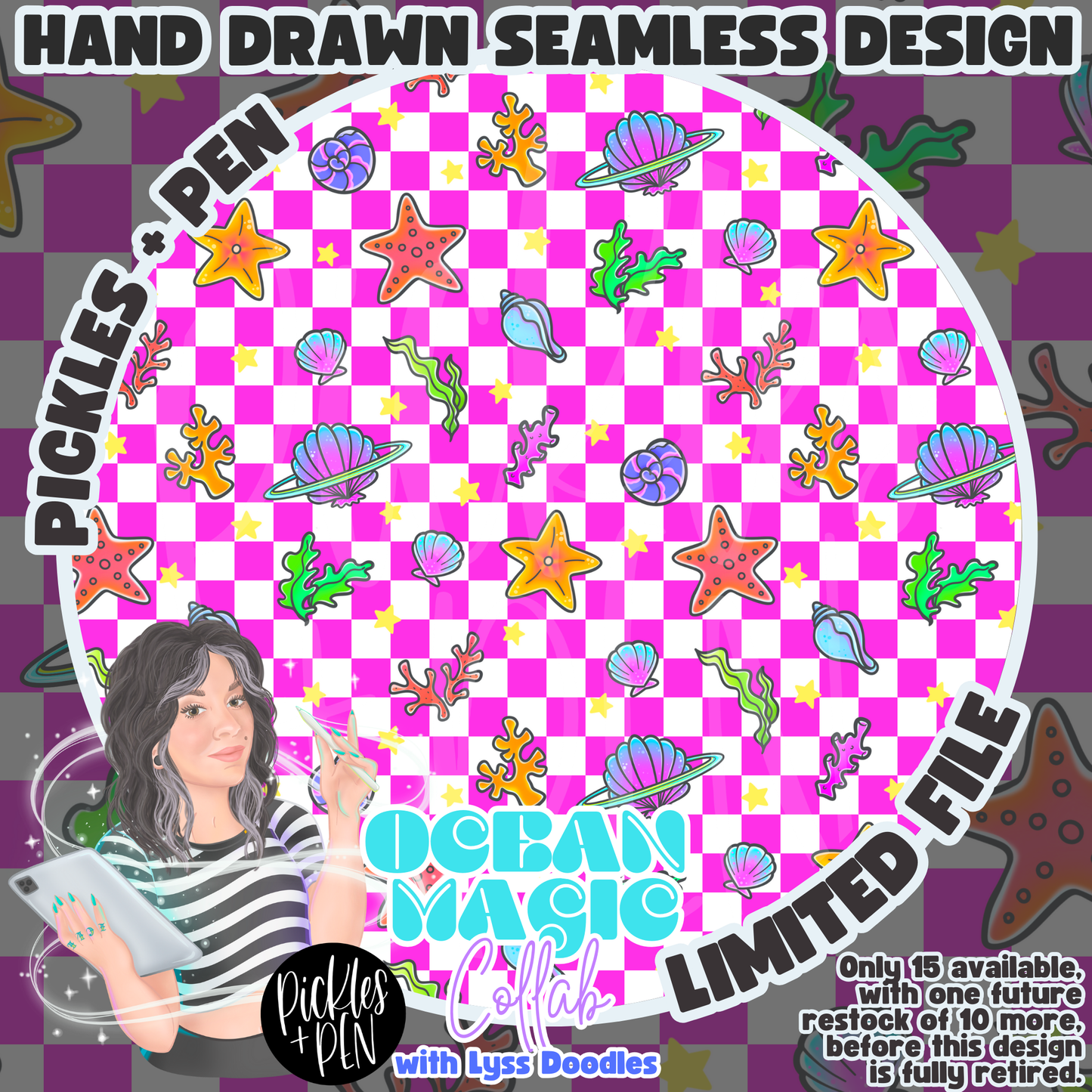 Sea Checkerboard SMLSS [LIMITED]