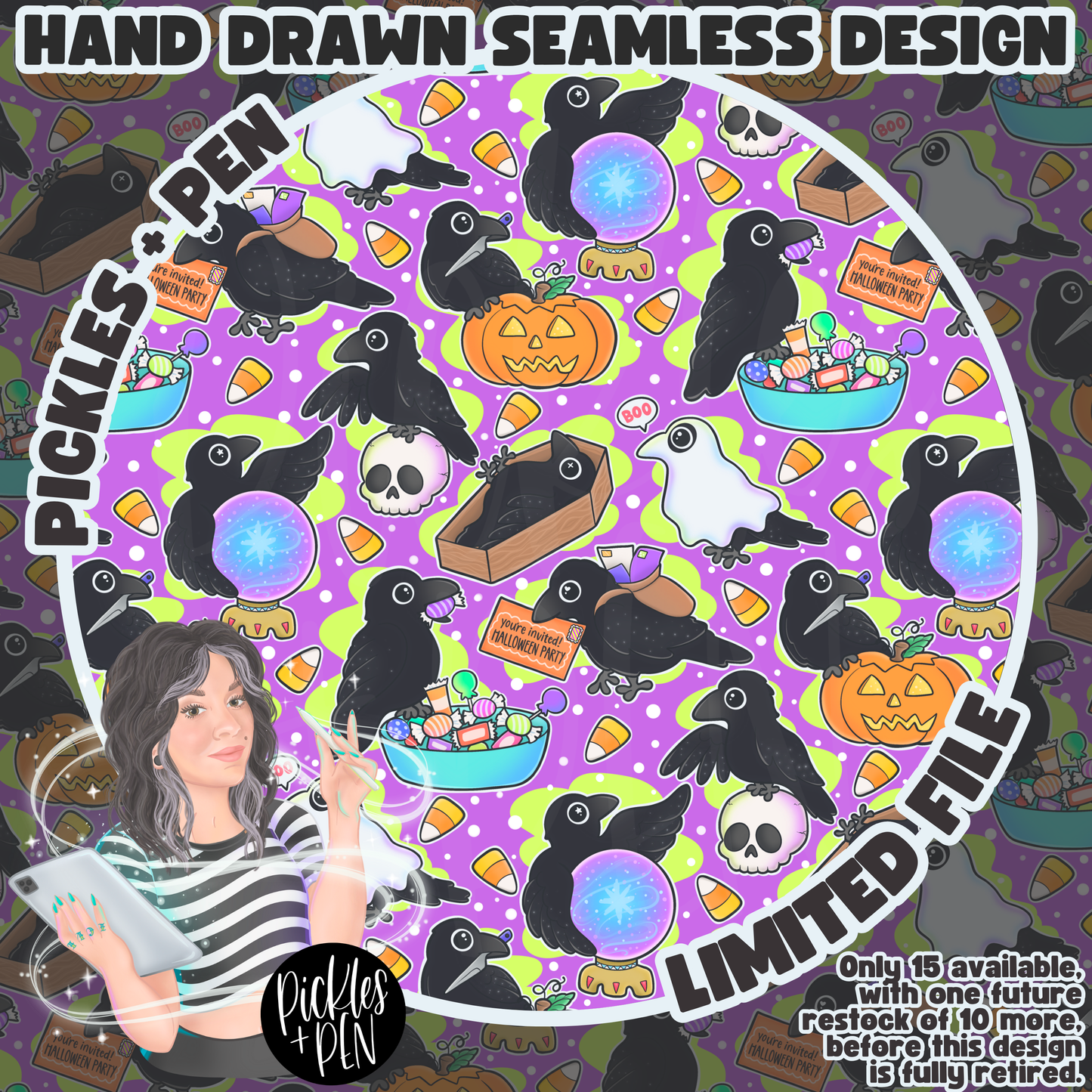 JUST FOR REPS Halloween Crows EVERYTHING BUNDLE [ONLY THREE]