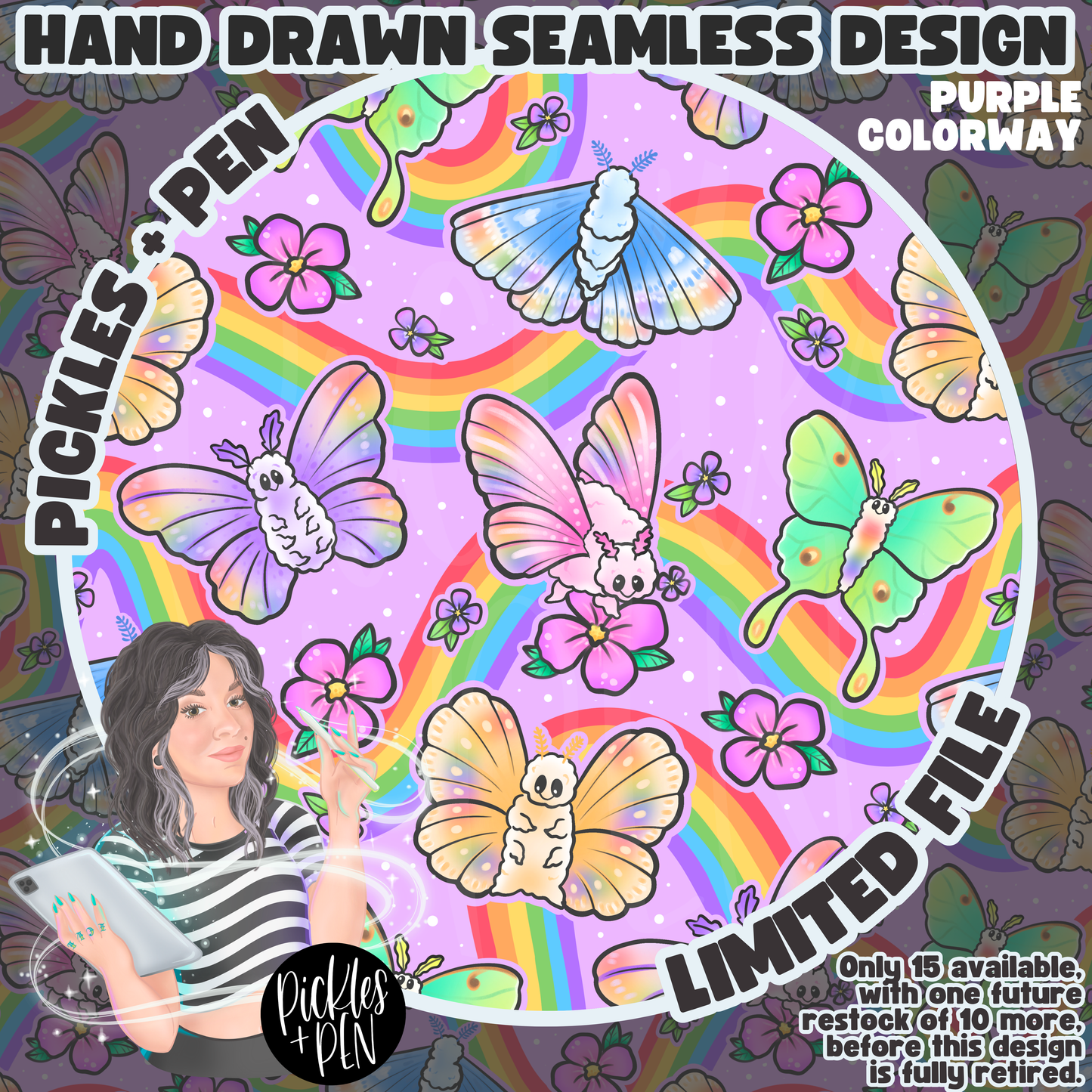 Rainbow Moths SMLSS & Coords [LIMITED]
