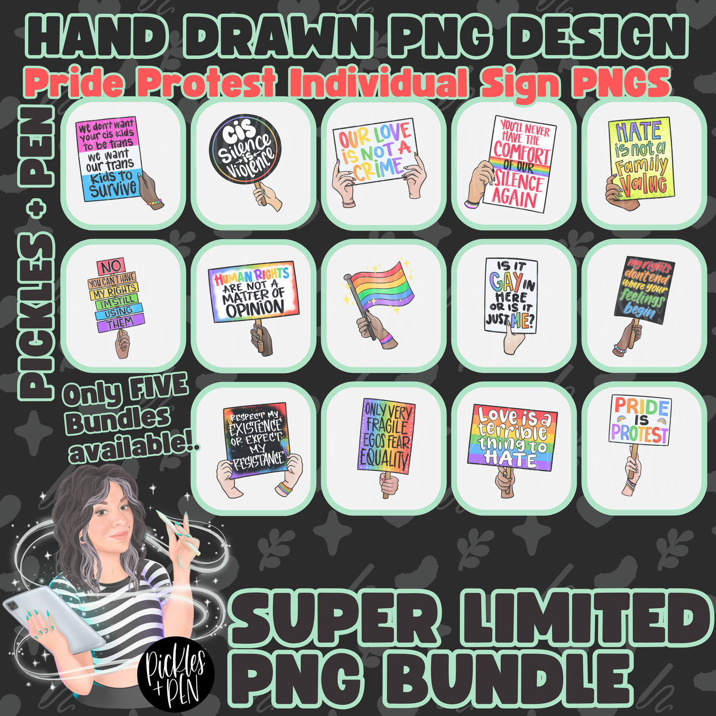 Pride Protest EVERYTHING BUNDLE [ONLY THREE]