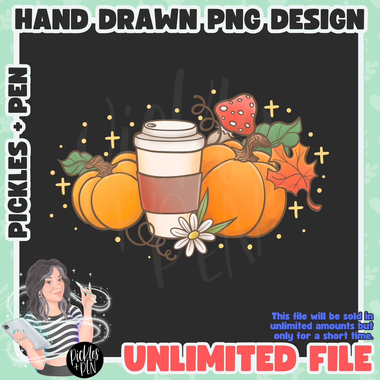 Pumpkin Spice PNGs [UNLIMITED]