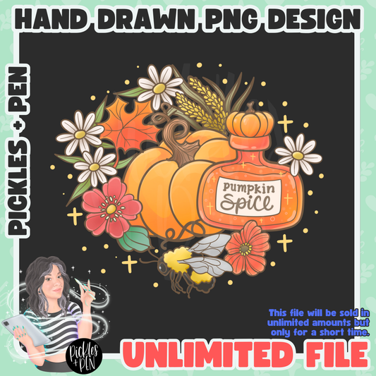 Pumpkin Spice PNGs [UNLIMITED]