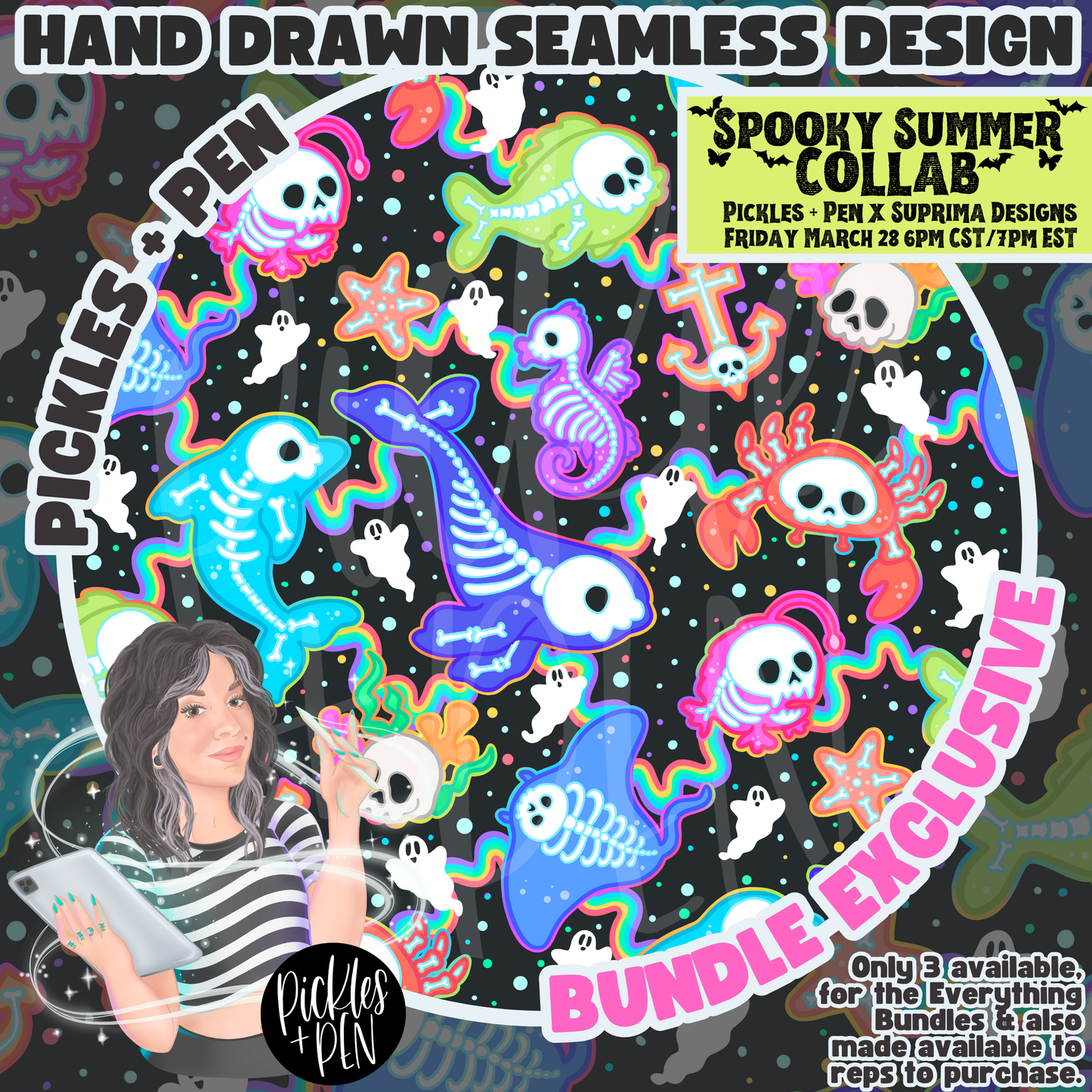 REPS ONLY Skelly Fish SMLSS [LIMITED]