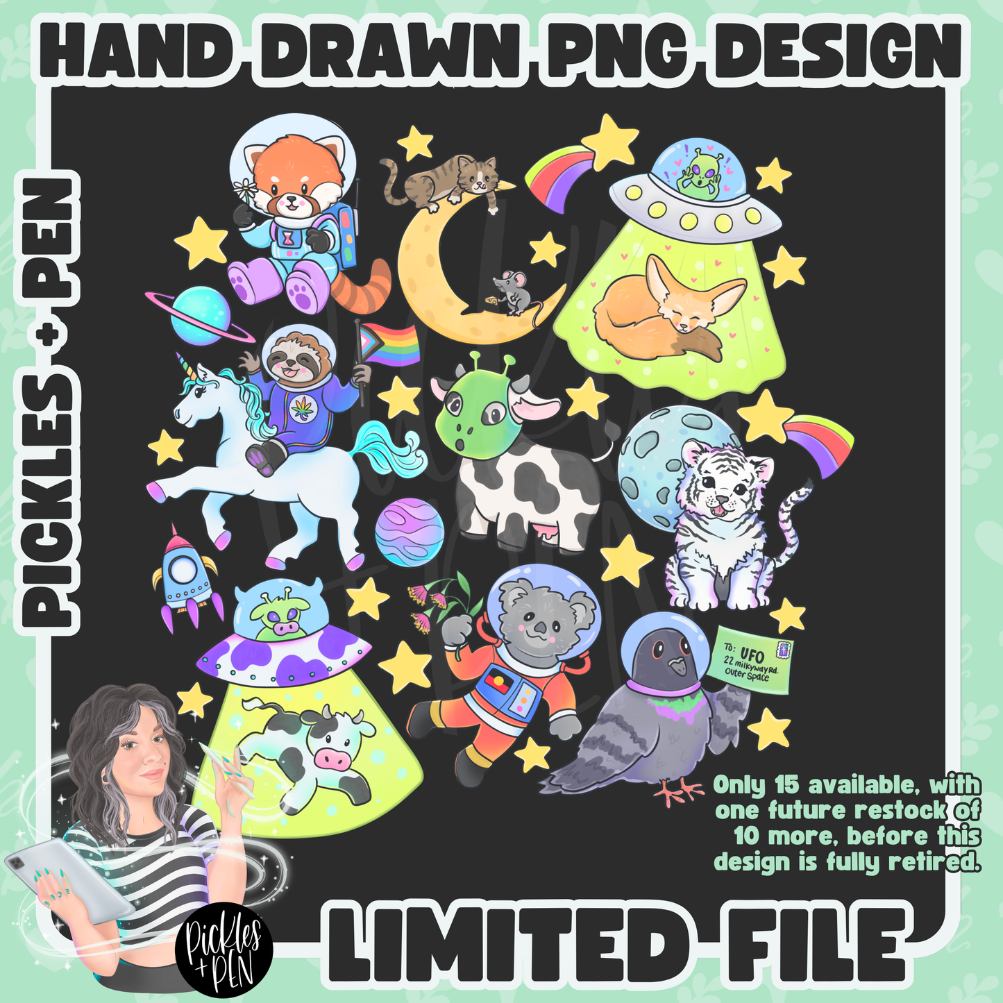 Space Animals PNGs [LIMITED]