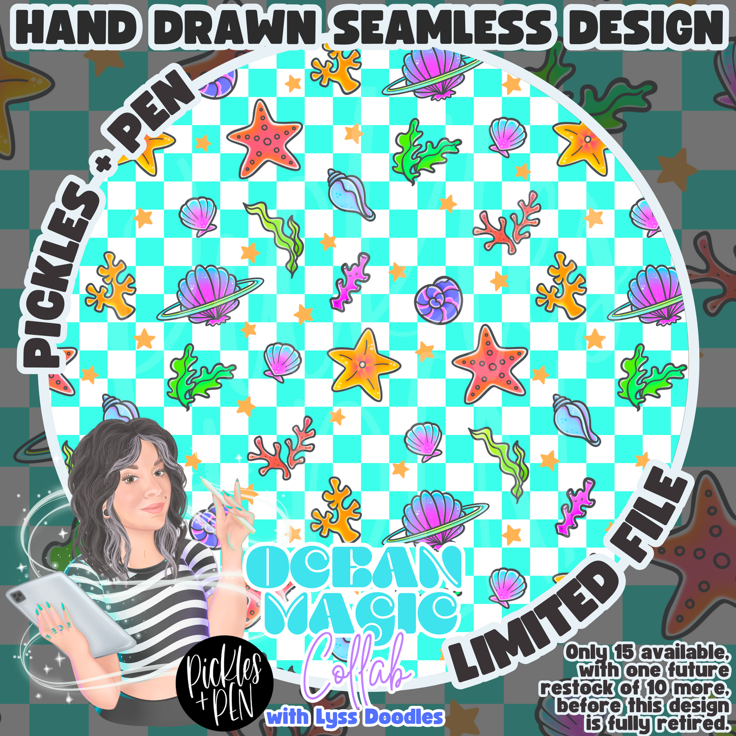 Sea Checkerboard SMLSS [LIMITED]