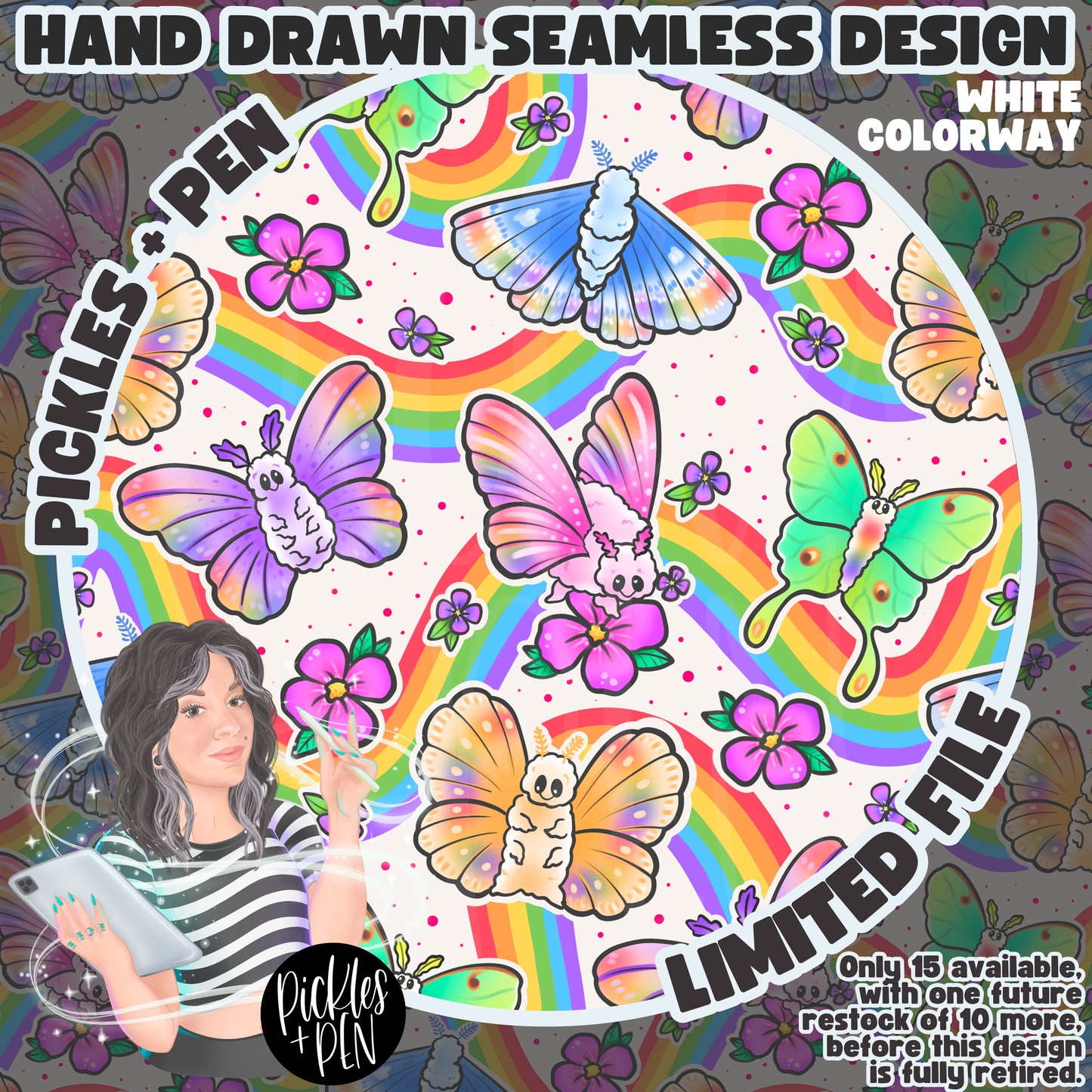 Rainbow Moths SMLSS & Coords [LIMITED]