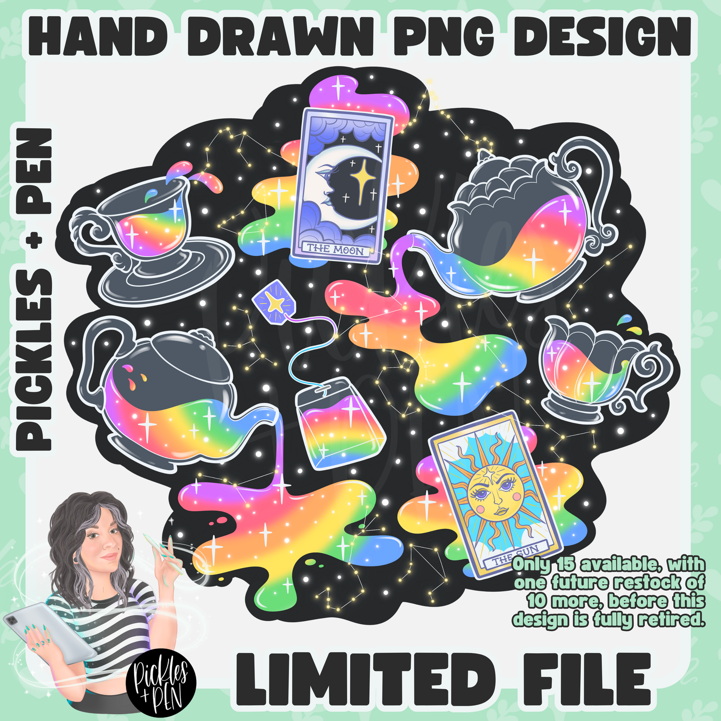 Zodiac Tea PNGs [LIMITED]